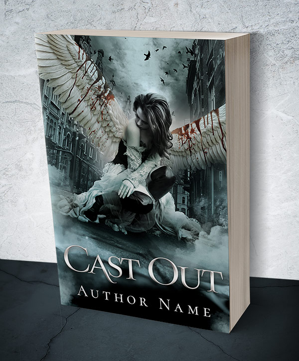 Pre-made Fantasy, Paranormal Ebook Cover: Cast Out - Image 2