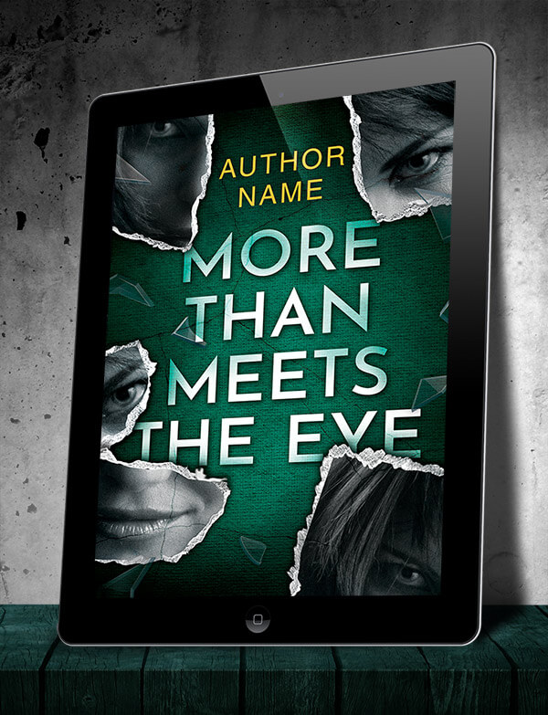 Ready Made Mystery, Thriller & Suspense Book Cover: More Than Meets the Eye - Image 3