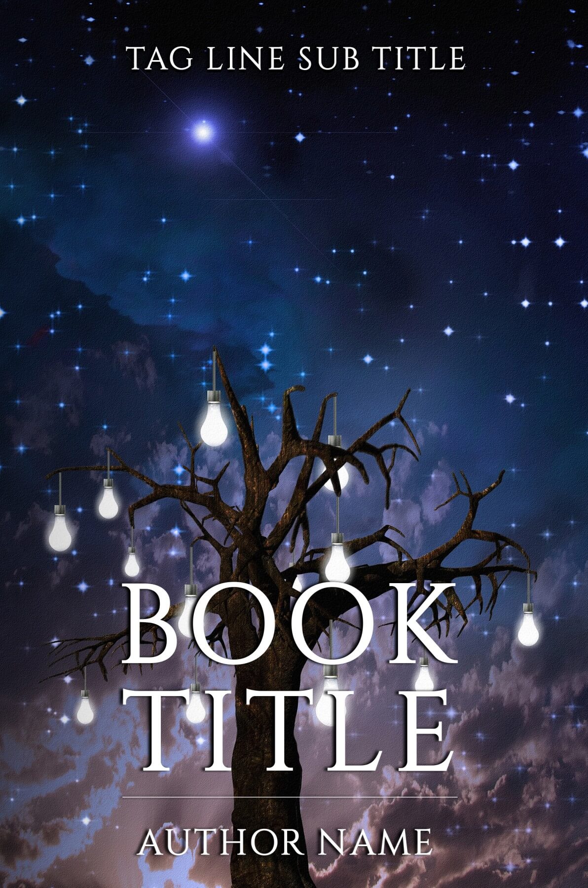 Tree of Lights – Book Cover – Mystery | Spiritual | Fantasy