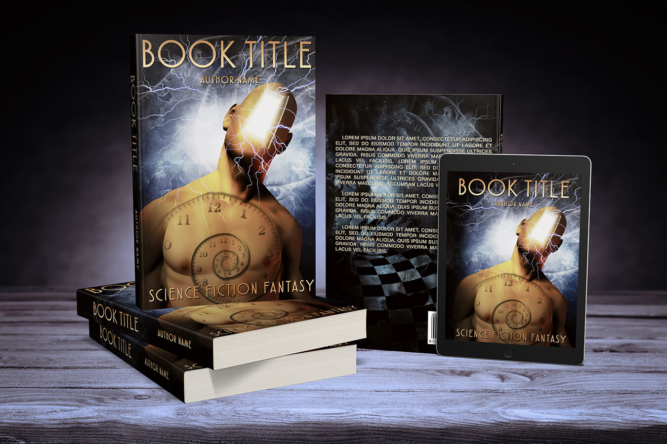 The portal of Time - Book Cover - Mystery | Spiritual | Fantasy - Image 3