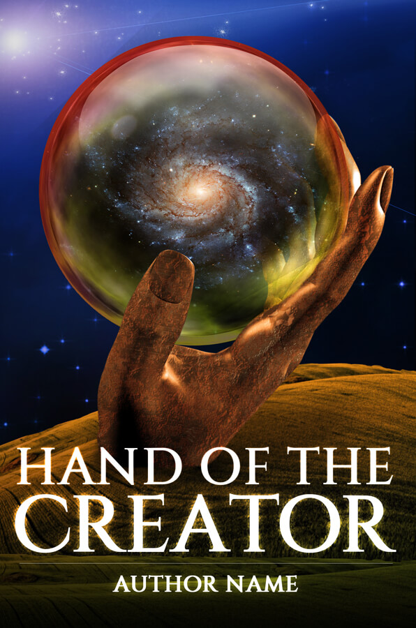 Hand of the Creator – Book Cover – Mystery | Spiritual | Fantasy