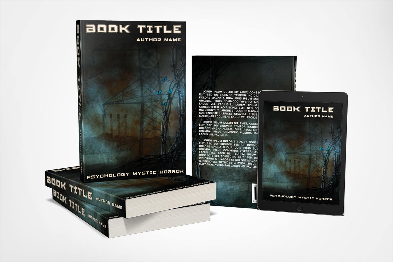 Rusted World - Book Cover - Mystery | Dreams | Horror - Image 3