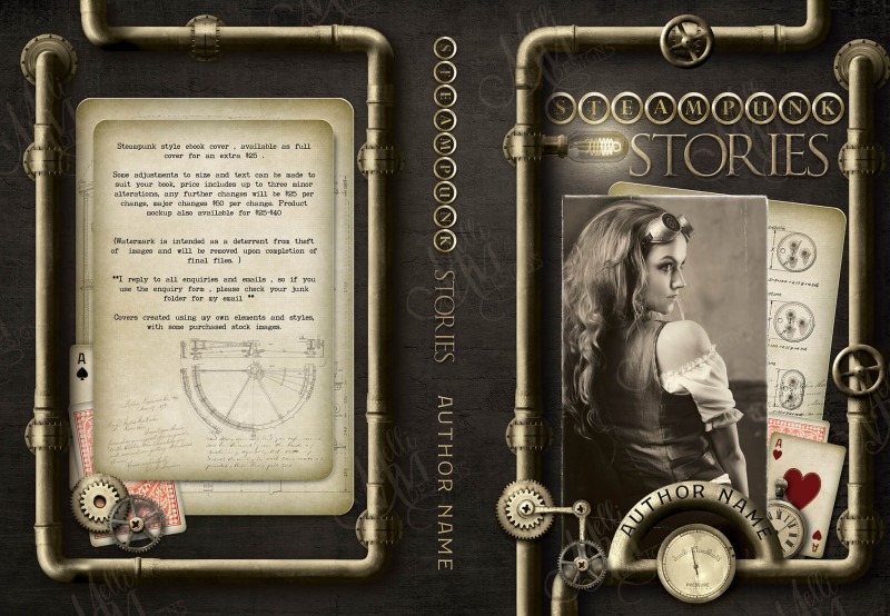 Steampunk Stories ecover - Image 2