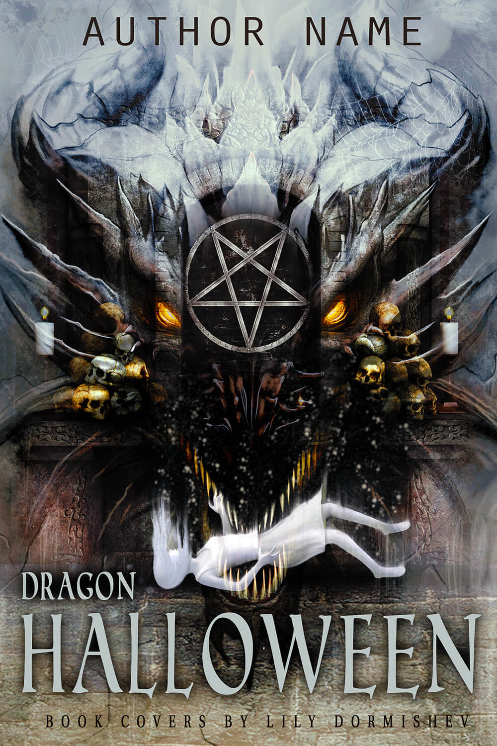 Dragon Fantasy Premade Book Cover