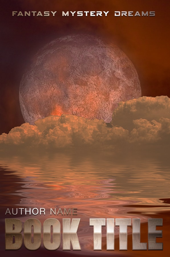 Exo planet landscape – Book Cover