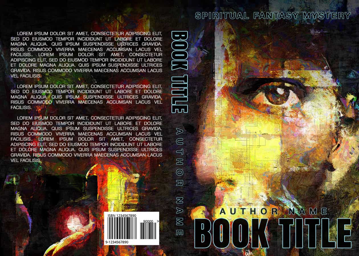Mystic abstract face - Book cover - Image 2