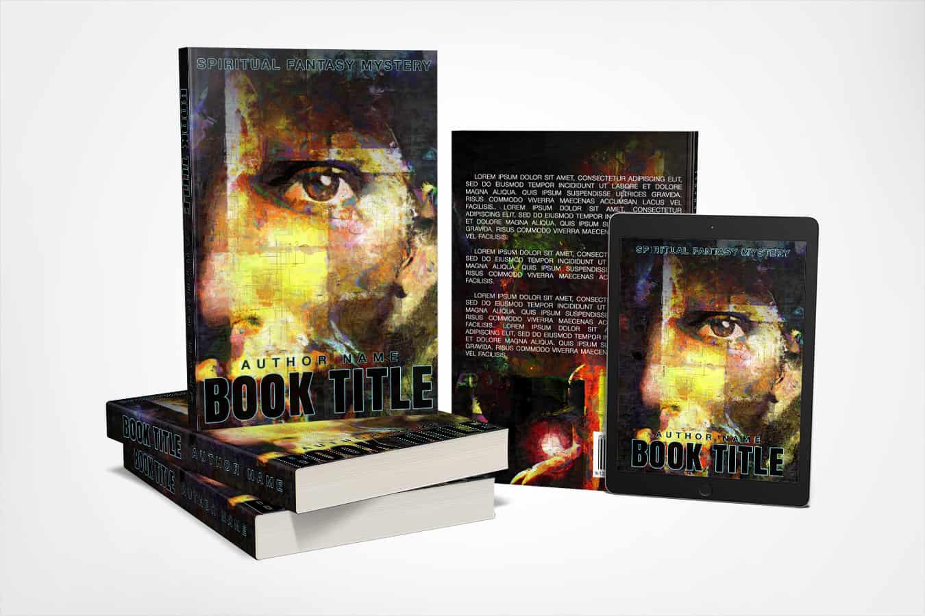 Mystic abstract face - Book cover - Image 3