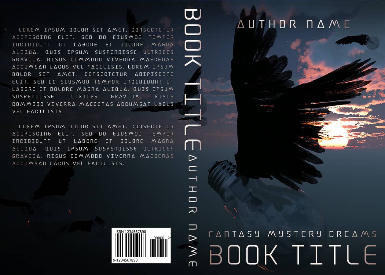 Idea in flight - unique book cover - Image 3